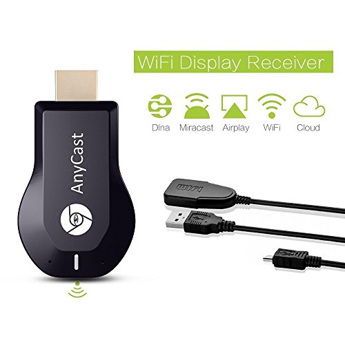 Storite anycast m2 plus 1080p 3d wifi wireless mini display recei…