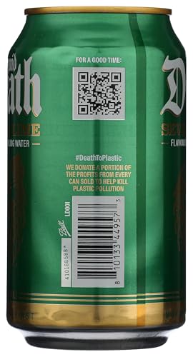 LIQUID DEATH SEVERED LIME SPARKLING WATER, 12 FZ