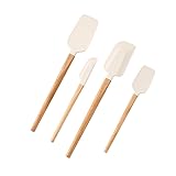 Silicone Spatula 4-piece Set, Heat-Resistant
