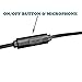 Flat Cable High Quality Clear Sound Earbuds Microphone Headset for Amazon Kindle, DX, Fire, Fire HD 6, HD 7 8 10 - Fire HD 8.9, HD8, HD10, Kids Edition - Kindle Fire HDX, HDX 7, HDX 8.9 - Fire Phone
