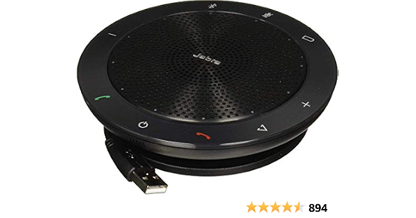 Jabra Speak 510+ MS Speaker, Black 