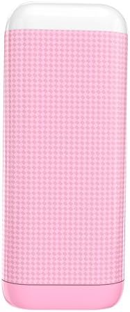LifeCHARGE Lighthouse 4,000mAh External Backup Power Pack with Powerful LED Torch for smart phones,iPads,Tablets and more-365 Days LifeCHARGE Warranty (Pink-4000mAh)