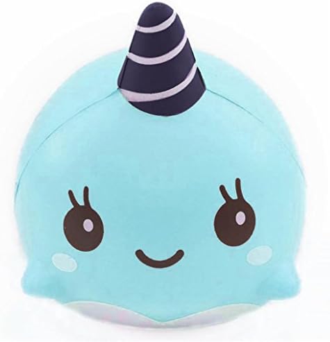 Joykith Jumbo Slow Rising Squishies Charms Kawaii Squishy Cream Scented Toys For Kids and Adults (Whale)