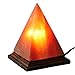 Himalayan Salt Rock Lamp Pyramid Salt Lamps with Dimmer Switch Natural Crystal Salt Light(4-5 Lb)