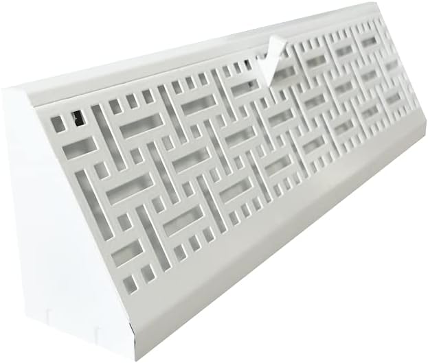 Registers, Grilles & Vents - Imperial Decorative White Baseboard 15