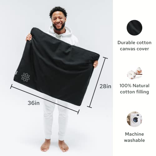 Buy Mindful Modern Velvet Zabuton Meditation Mat | Large Rectangular