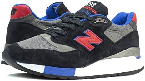 new balance black red blue