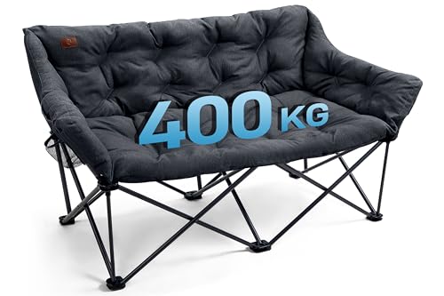 EVER ADVANCED Campingsofa Faltbar 145cm für 2 Personen 400kg Blastbar