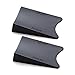 Jamm Door Stopper | Door Stop Wedge Holds Doors Open in Both Directions | Premium Non Rubber Non Slip Hardware | Standard Size | Dark Grey - 2 Pack