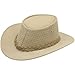 Aussie Chiller Bushie Perforated Golf Hat Grey Large
