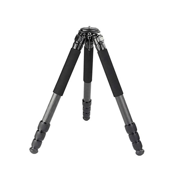 TINKTEEK Pyramid Carbon Stativ Tragkraft 20KG 10 Lagen Kohlenstofffaser, Kugelkopf Nicht enthalten