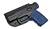 Concealment Express IWB KYDEX Holster: fits Walther PPS - Custom Molded Fit - Made in USA - Inside Waistband Concealed Carry Holster - Adjustable Cant & Retention