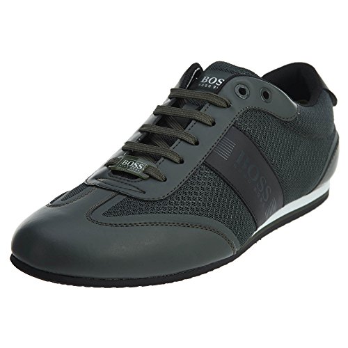 Hugo Boss Boss Men's Lighter Low Mesh Sneaker by Boss Green Dark Green 10 D US