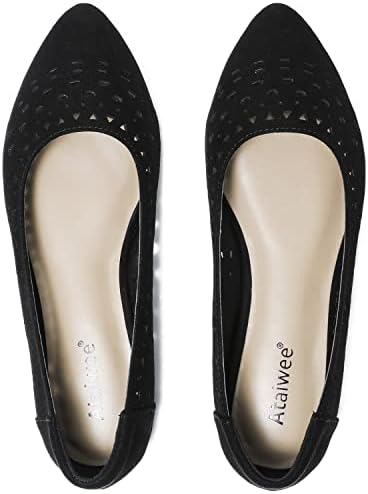 wide round toe flats