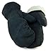 Northstar Mens Deerskin Buttersoft Mit Black Removable Liner 4