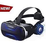 VR Headset,Virtual Reality Headset, VR SHINECON 3D VR Glasses for TV, Movies &amp; Video Games - Virtual Reality Glasses VR Goggles for iPhone, Android and Other Phones Within 4.7-6.0 inch