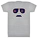 Strange Cargo Men's Ditka Glasses And Stache Tshirt