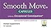Traditional Medicinals Smooth Move Senna Capsules, 50-Count Bottle (Pack of 2)
