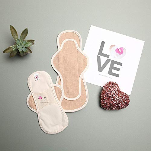 Hesta Organic Cotton Reusable Cloth Menstrual Pads (environment