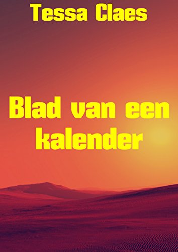Blad van een kalender (Dutch Edition)