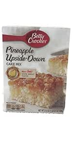 Amazon.com : Betty Crocker Pineapple Upside-down Cake Mix ...