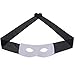 SODIAL Eye Mask Costume Mask Highwayman Robber Fancy Dress Black Zorro Bandit Thief