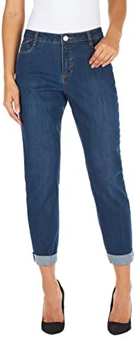 French Dressing JeansLadies FDJ Olivia Boyfriend Relaxed Fit Cropped Jeans