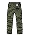 Jessie Kidden Mens Hiking Pants Convertible Quick Dry Lightweight Zip Off Outdoor Fishing Travel Safari Pants (225 Army Green 36)