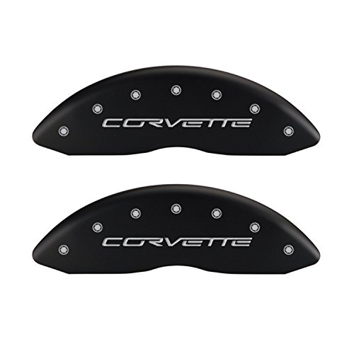 MGP Caliper Covers 13083SCV6MB Caliper Cover, Matte Black (Certified Refurbished)