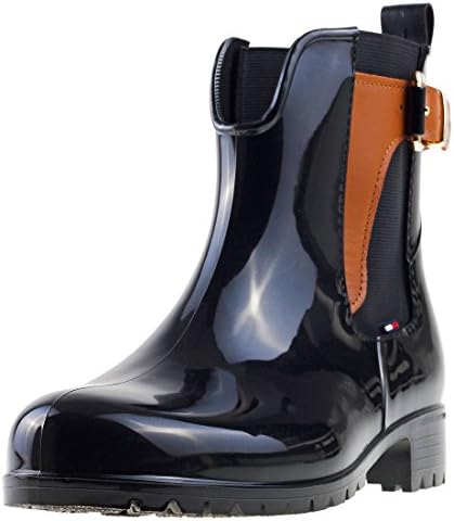 tommy hilfiger leather ankle boots