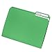 Blue Summit Supplies File Folder, 1/3 Cut Tab, Letter Size, Green, Great for Organizing and Easy File Storage, 100 Per Box
