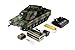 2.4Ghz Radio Control 1/16 German Leopard 2A6 Air Soft RC Battle Tank Smoke & Sound (Upgrade Version w/ Metal Gear & Tracks)