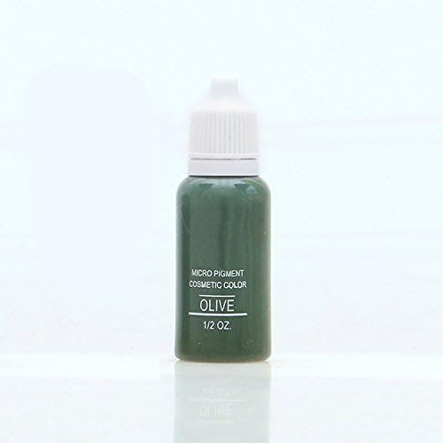 Tattoo Ink Pigment For Permanent Makeup Easy To Wear Micro Pigment Eyebrow Eyeliner Lip Body Tattoo Art Beauty Tools (Orange)