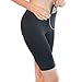Long Workout Shorts for Women Active Sports Pants, Tights Leggings Shorts with Pockets and Wide Waistband for Support Black