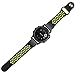 YOOSIDE for Fenix 5X/5X Plus Watch Band,26mm Easy Fit Soft Silicone Quick Release Replacement Band Strap for Garmin Fenix 3/3 HR/Fenix 5X/5X Plus/Fenix 3/3 HR/Quatix3 (Black-Green)