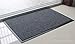 Fasmov Front Door Mats Welcome Mats, 2 Pack Waterproof Anti-Slip Durable Rubber Doormat Low-Profile Design Floor Front Doormat Rugs for Entryway, Patio, Garage, High Traffic Areas, 17.7”x31.5”(Gray)