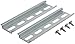 Integra DIN6 DIN Rail Kit, 2 Rails, 4 Screws, 6