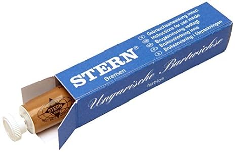 5 X Stern Ungarische Bartwichse farblos 8ml, 1er Pack (1 x 0.008 l)
