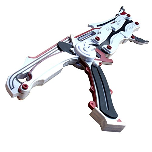 Mtxc Final Fantasy XIII Cosplay Prop Lighting Braids Edge Gun Silver - Image 3
