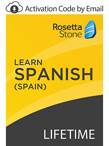 Rosetta Stone: Learn Spanish (Spain) with Lifetime Access on iOS, Android, PC, and Mac [Activation Code by Email]