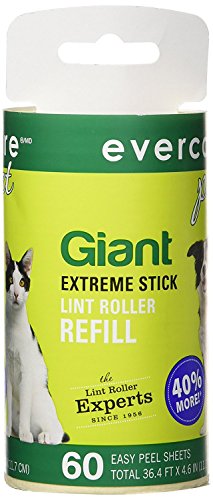 Evercare Pet Bundle: Giant Pet T Hand Roller & Giant Pet Roller Refills - 6 Pack