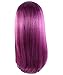 Straight Purple Fancy Wig, HW-1418