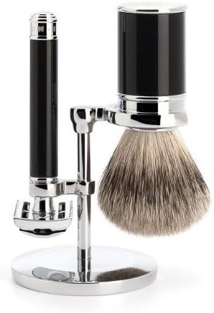 Amazon Co Jp ミューレ ニュー クラシックシェービングセット ブラック S099m106sr2 ビューティー