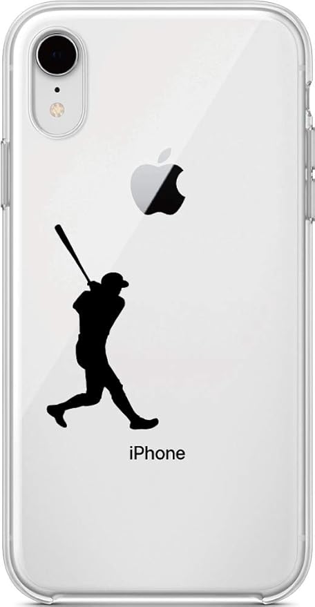 Amazon Co Jp Iphone Xperia Galaxy 他機種選択可 野球シルエットケース カラー ブラック Part1 デザイン I 109 Au Aquos U Shv35 家電 カメラ