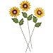 Fox Valley Traders Sunflower Stakes, Set of 3 by Maple Lane Creations