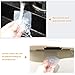 EKKONG Reusable Adhesive Hooks, Transparent Heavy Duty Wall Hooks with No Scratch, Waterproof and Oilproof for Bathroom, Bedroom, Kitchen, Refrigerator Door, Wall and Ceiling (24pack)