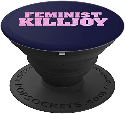 Feminist Killjoy design pink pride style - PopSockets Grip and Stand for Phones and Tablets