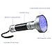 Black Light UV Flashlight 100 LED Blacklight Premium Handheld Ultraviolet Pet Dog and Cat Urine Stain Finder Detects Human Fluids, Counterfeit Money, Bed Bugs Scorpions & Leaks - Arf Pets