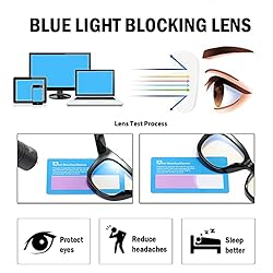 ZXYOO 3 Pack Oversized Blue Light Blocking Reading