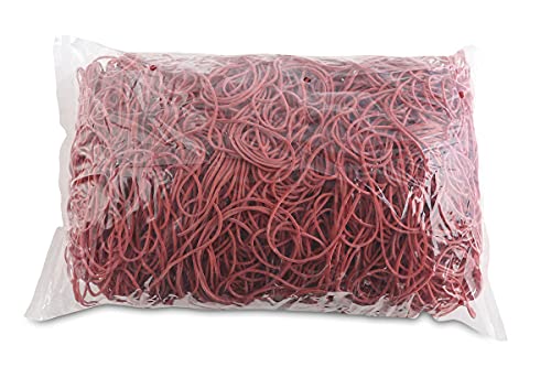 Rubber Bands OFFICE PRODUCTS Diameter 70mm 1,5x1,5mm 1000g Red/Small Office Accessories/Type-Standard/Material-Rubber/Weight (g)-1000 / Colour-Red/Size-1,5x1,5mm
